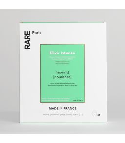 Поживна маска для обличчя з гіалуроновою кислотою та скваланом Élixir Intense Nourishing Face Mask RARE PARIS 23 мл