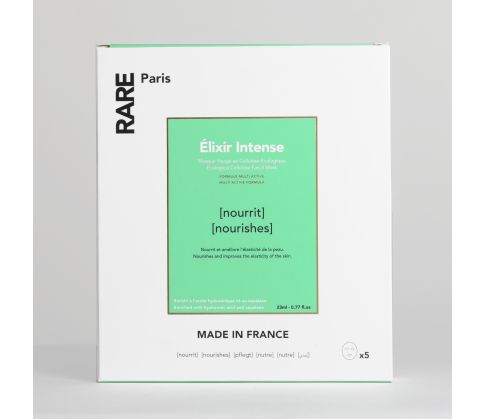 Поживна маска для обличчя з гіалуроновою кислотою та скваланом Élixir Intense Nourishing Face Mask RARE PARIS 23 мл