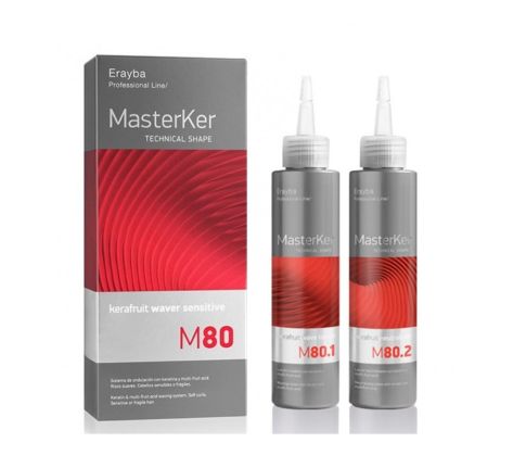 Erayba M80 ERAYBA WAVER SENSITIVE LOTION&NEUTRALIZER Система для створення м’яких локонів: лосьйон + нейтралізатор 150 +150мл