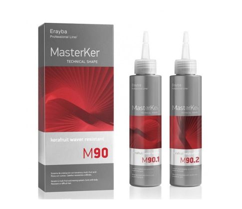 Erayba M90 WAVER RESISTANT LOTION & NEUTRALIZER Система для створення чітких локонів: лосьйон + нейтралізатор 150 мл + 150 мл