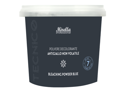 Антижовта пудра для освітлення  волосся (блакитна) Mirella Professional Blue Bleach Powder 500 г