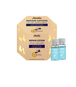 Mirella Professional Bee Form Repair Lotion Лосьйон відновлювальний з маточним молочком та пшеничними протеїнами 6*10 мл.