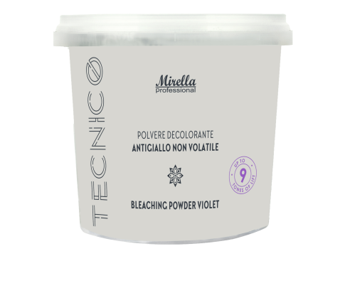Освітлююча фіолетова анти-жовта пудра для волосся 9+ Mirella Professional Violet Bleach Powder  500 г