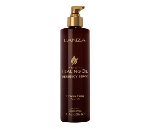 Лікувальний крем (крок В) L'anza Keratin Healing Oil Emergency Service Cream Cure Part B, 295 ml