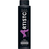 Шампунь тонуючий антижовтий з рожевим пігментом ARTISTO Elea BLOND PINK 300 мл