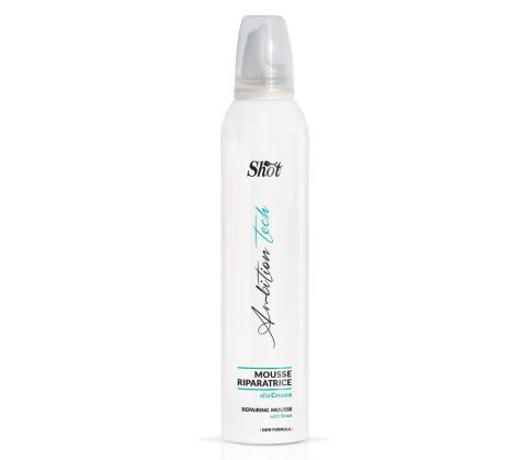Багатофункціональний відновлювальний мус з висівками Shot Ambition Tech Repairing Mousse 200 мл