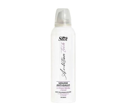 Відновлювальний антижовтий мус із висівками Shot Ambition Tech Natural&Glossy Mouss 200 мл