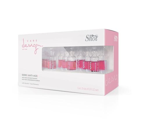 Відновлювальна сироватка для волосся Shot Care Design Anti-Age & Regenerative Serum 10*10 мл