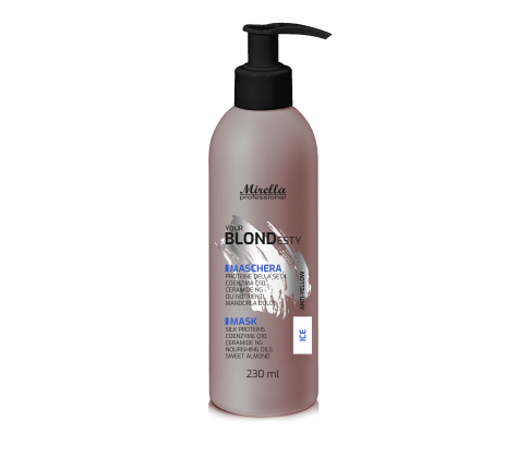 Маска для крижаних відтінків блонд ICE Mirella Professional Your BLONDesty