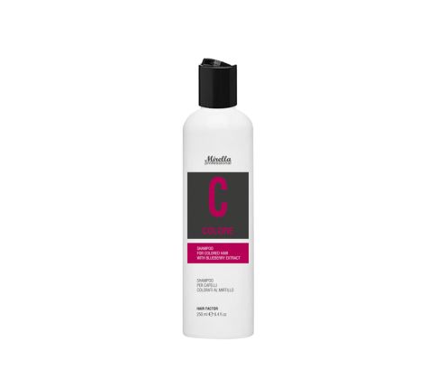 Шампунь для фарбованого волосся з екстрактом чорниці C COLORE Mirella Professional