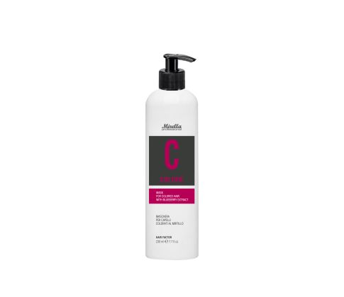 Маска для фарбованого волосся з екстрактом чорниці C COLORE Mirella Professional 1000 мл