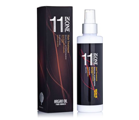 Спрей 11 в 1 Clever Cosmetics - Argan Oil & Keratin - для відновлення волосся Clever Cosmetics 250 мл