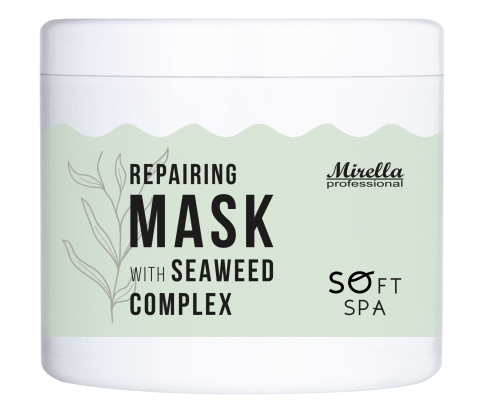 Маска з комплексом морських водоростей для відновлення волосся Mirella Soft Spa 500 мл