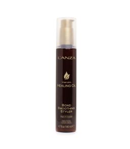 Розгладжувальний крем для волосся з кератиновим еліксиром LʼANZA Keratin Healing Oil Defrizz Cream 140 ml