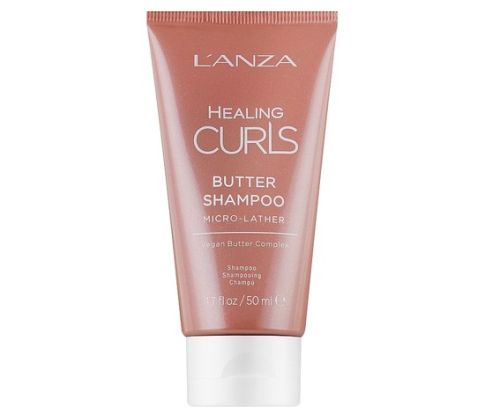 Олійний шампунь для в'юнкого волосся L'anza Curls Butter Shampoo 50 мл