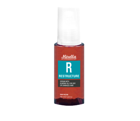 Сироватка з мигдальною олією для сухого або пошкодженого волосся Mirella Professional R RESTRUCTURE 100 мл
