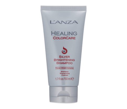 Шампунь для усунення жовтизни LʼANZA Healing ColorCare Silver Brightening Shampoo