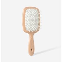 Щітка для волосся молочна з білим Janeke Superbrush The Original