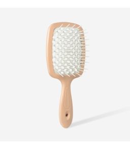 Щітка для волосся молочна з білим Janeke Superbrush The Original