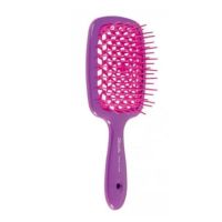 Щітка для волосся фіолетова фуксія  Janeke Superbrush The Original