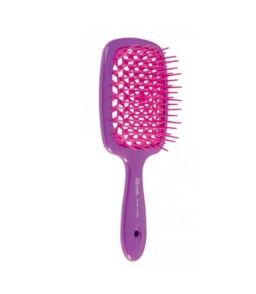 Щітка для волосся фіолетова фуксія  Janeke Superbrush The Original