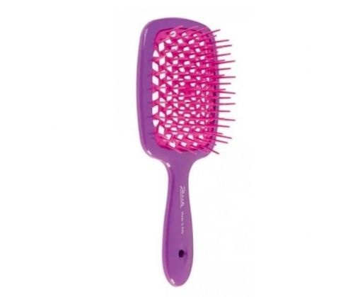 Щітка для волосся фіолетова фуксія  Janeke Superbrush The Original