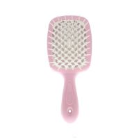 Щітка для волосся рожево-біла Janeke Superbrush Small