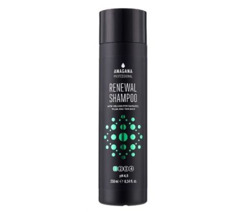 Шампунь Відновлення Renewal Shampoo ANAGANA  (відновлення з меланіном для пошкодженого волосся)