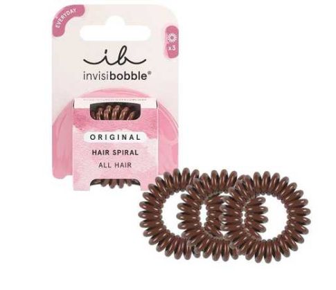 Резинка-браслет для волосся invisibobble ORIGINAL Pretzel Brown (3 шт/уп)