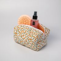 Косметичка Прованс жовта з бавовни 18 см*11 см*10 см