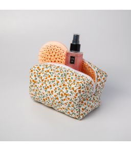 Косметичка Прованс жовта з бавовни 18 см*11 см*10 см