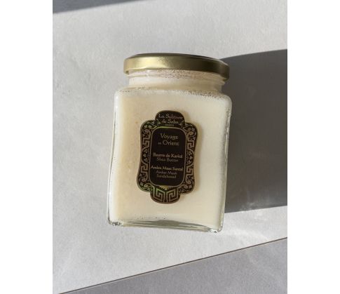 Масло Каріте Амбра, Мускус і Сантал La Sultane De Saba Shea Butter Ambre Musk Santal 300 мл
