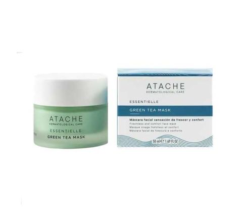 Відновлююча заспокійлива маска ATACHE Essentielle Reafirming Mask Green Tea