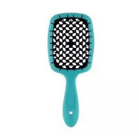 Щітка для волосся бірюзовий з чорним Janeke Superbrush The Original