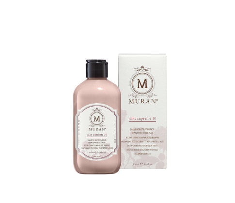MURAN Silky Supreme 01-10 шампунь для відновлення та наповнення волосся з ароматом троянди