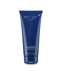 Маска проти помаранчевого кольору для каштанового волосся Cotril Cool Brunette Anti-Orange Mask For Brown Hair 200 мл