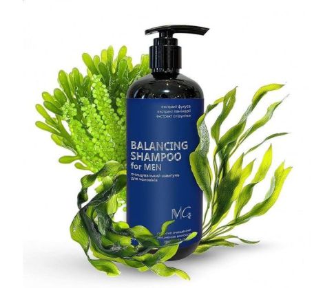 Шампунь очищувальний для чоловіків BALANCING SHAMPOO MG, 400 мл