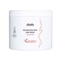 Відновлювальна маска з кератином Mirella Professional Reconstructing Hair Mask with Keratin 1000 мл