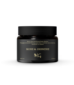 Батер парфумований з оліями ши,кокоса,мигдалю та какао "Rose&Jasmine"MG, 300 мл