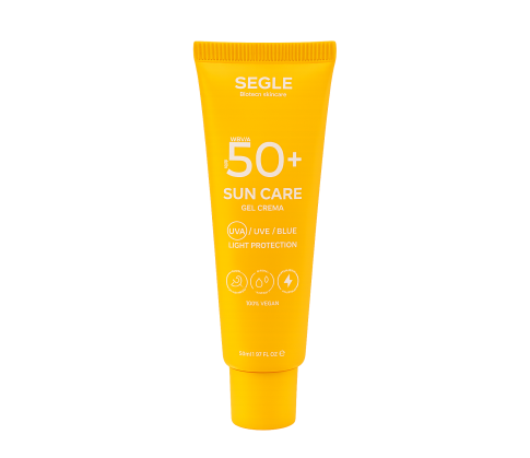 SEGLE Сонцезахисний крем-гель для обличчя SPF 50+ SUN CARE CREAM 50 мл