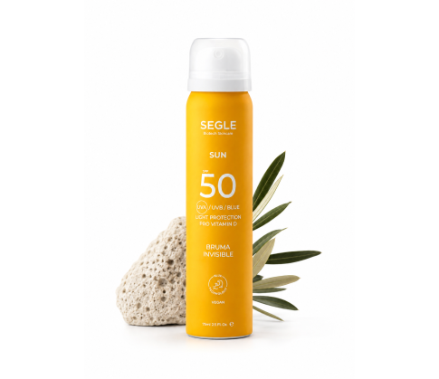 SEGLE Сонцезахисний спрей-міст для обличчя SPF 50+ SUN INVISIBLE MIST 75 мл